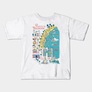 Puerto de Mazarron - Tourist Guide Kids T-Shirt